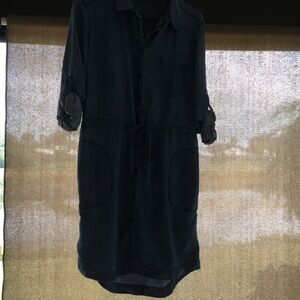 Athleta Dark Blue Midi Dress